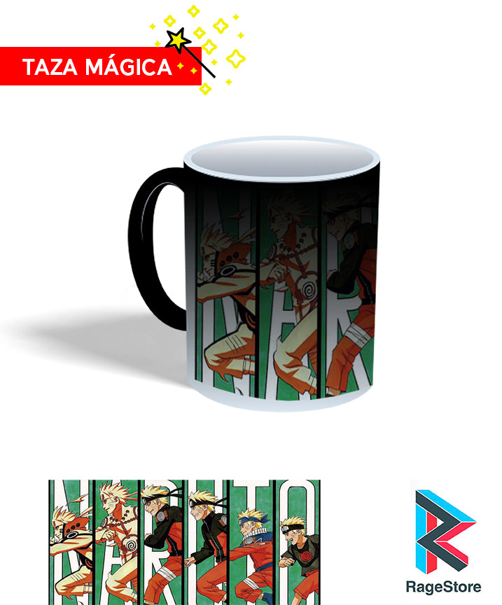 Taza mágica Naruevolución - Naruto