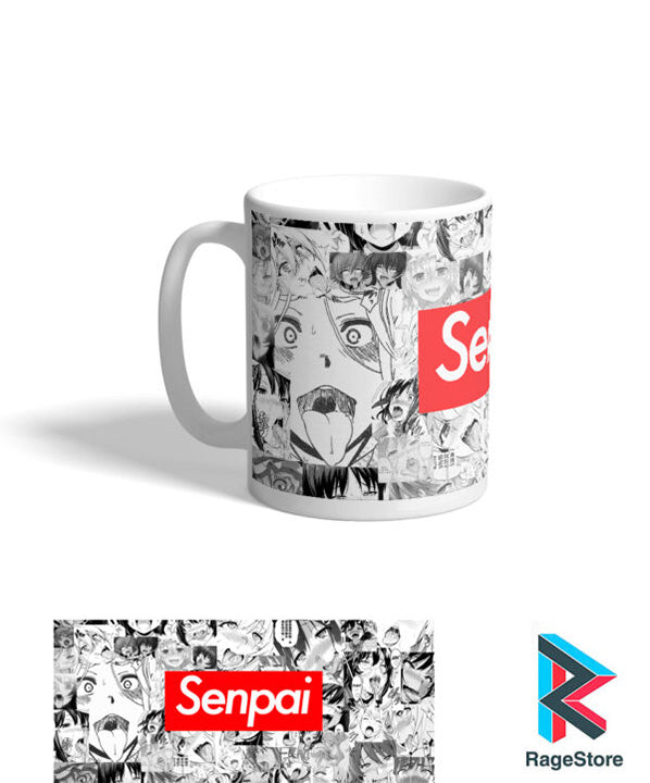 Taza Ahegao Senpai