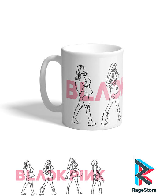 Taza Pink Kiss - Blackpink