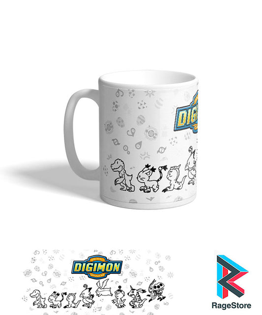 Taza Digital Adventure - Digimon