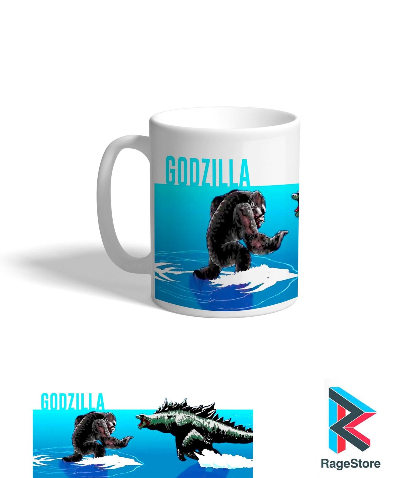 Taza Gojira - Godzilla