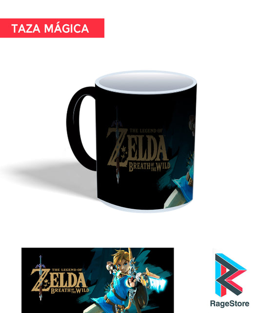 Taza mágica breath of the wild