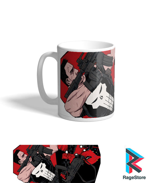 Taza Deadpool vs Punisher