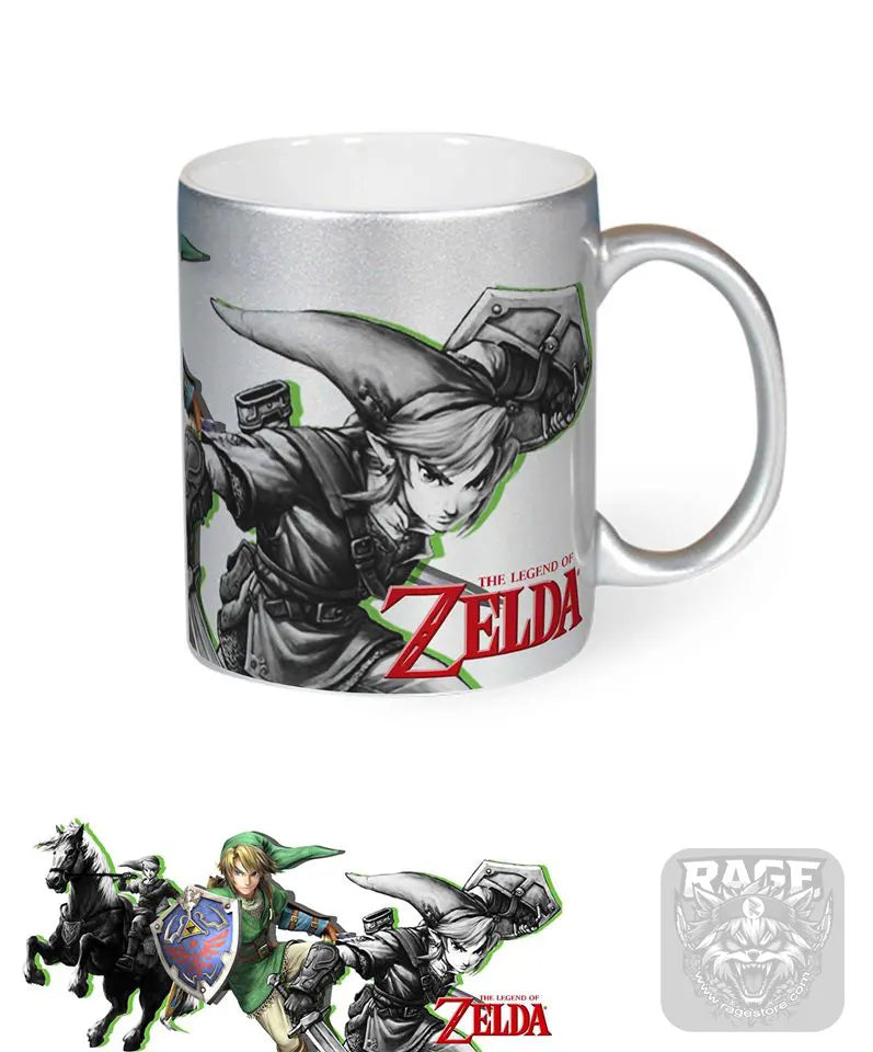 Taza Link Legendario plateada