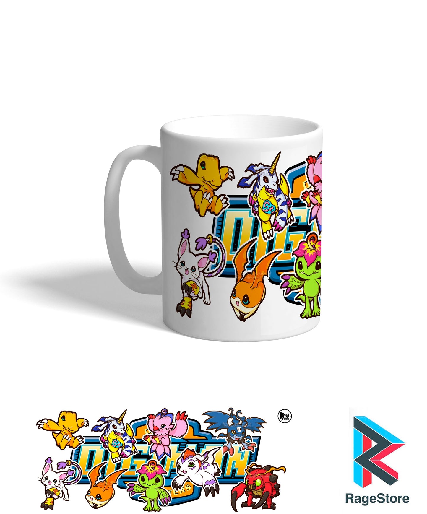 Taza Digimon Adventure