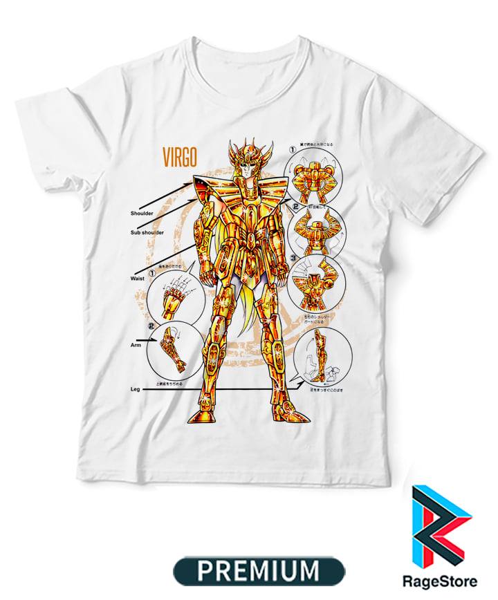 Gold Saint Virgo - Saint Seiya (Playera o Blusa)