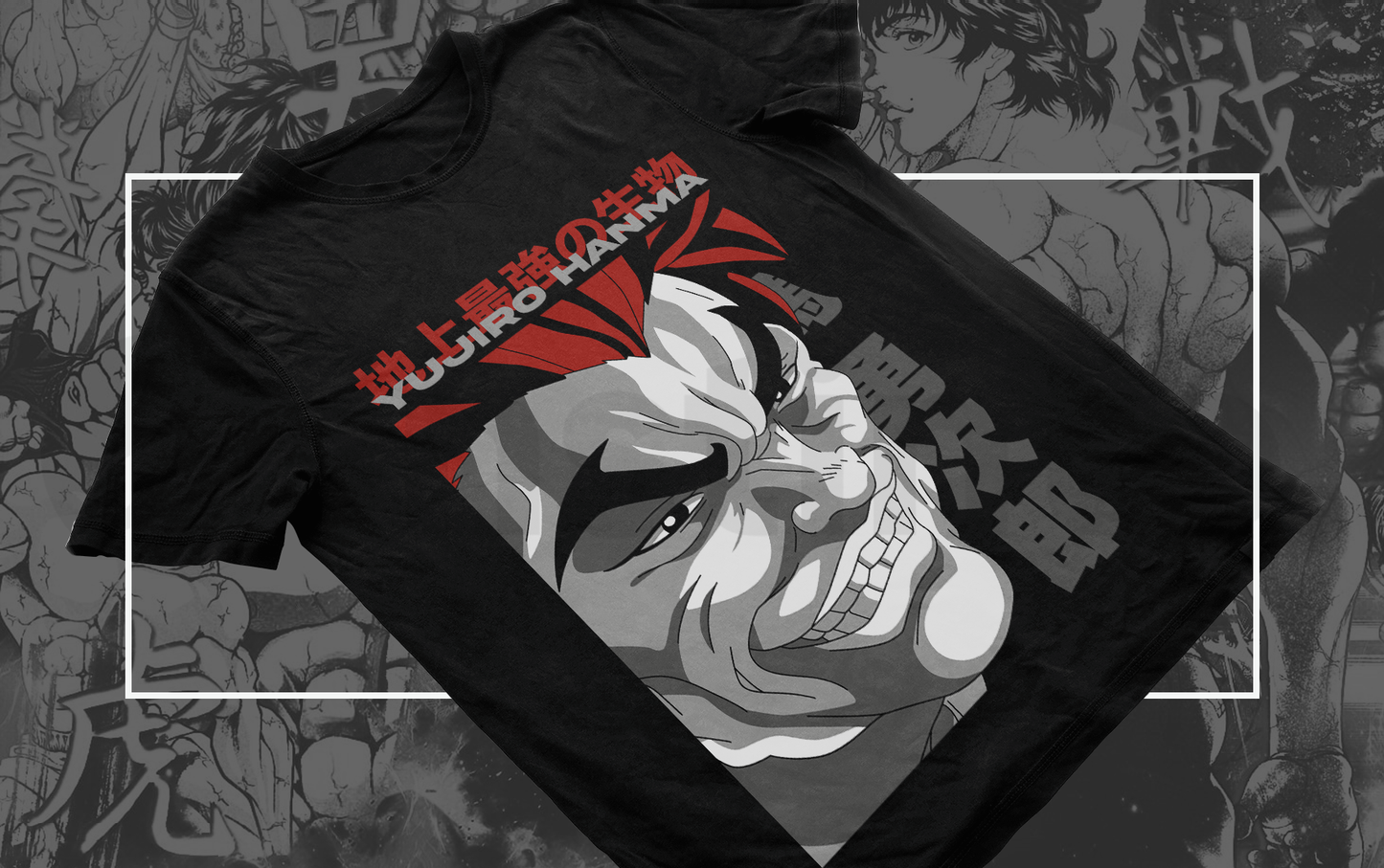 Yujiro Hanma power (dtg) - Baki