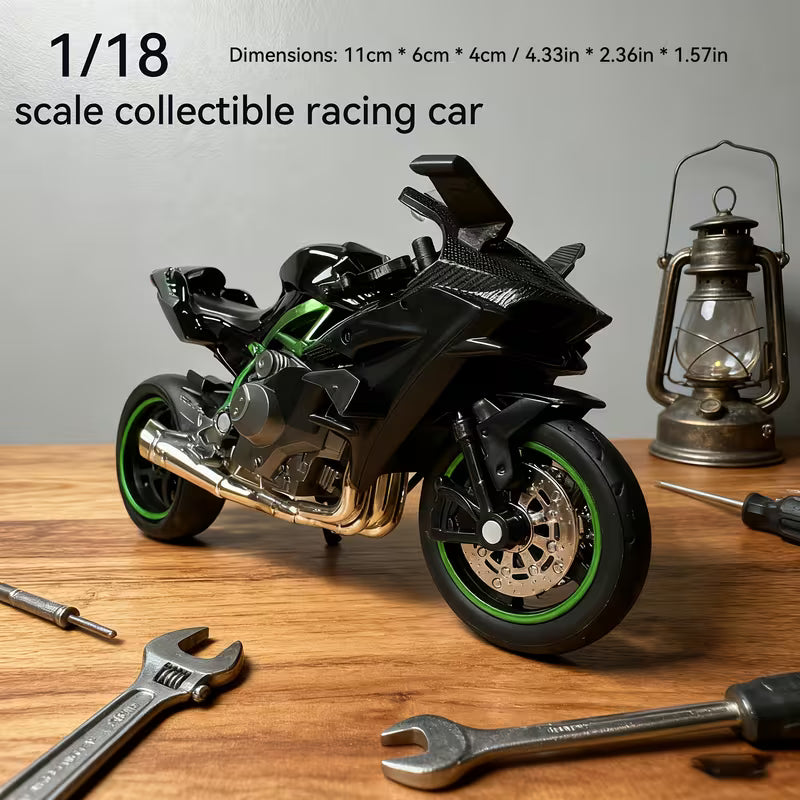 Moto Kawasaki Ninja H2R (Escala 1/18)
