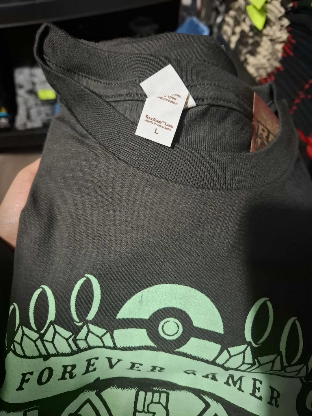 Playera Forever Gamer (Verde militar y Verde musgo) v2