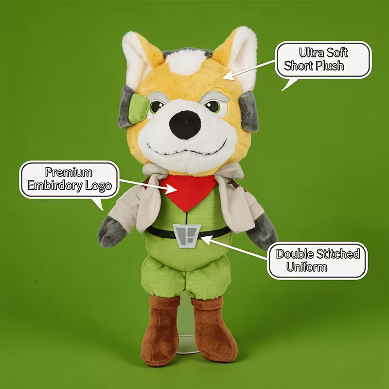 Peluche de Fox (31 cm) - Star Fox