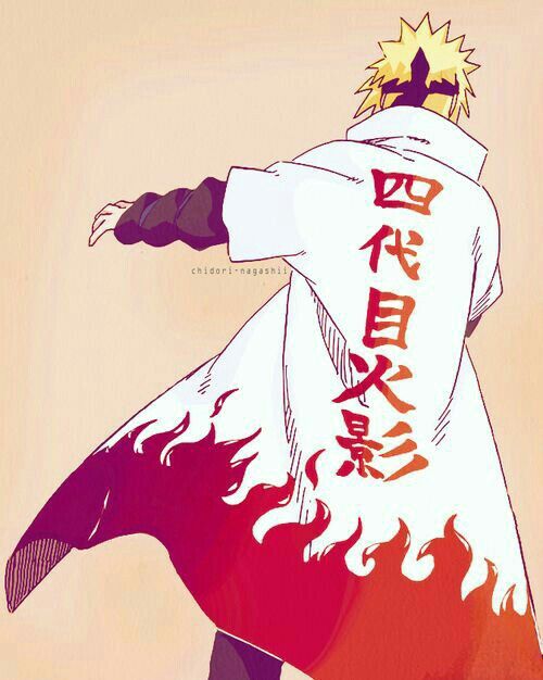 Capa Cuarto Hokage - Capa de Minato