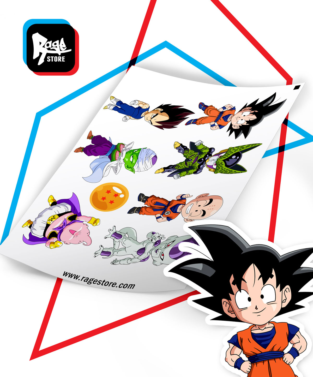 Stickers Dragon Ball Z