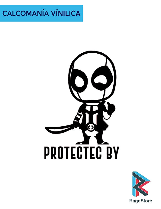 Sticker Deadpool Chibi