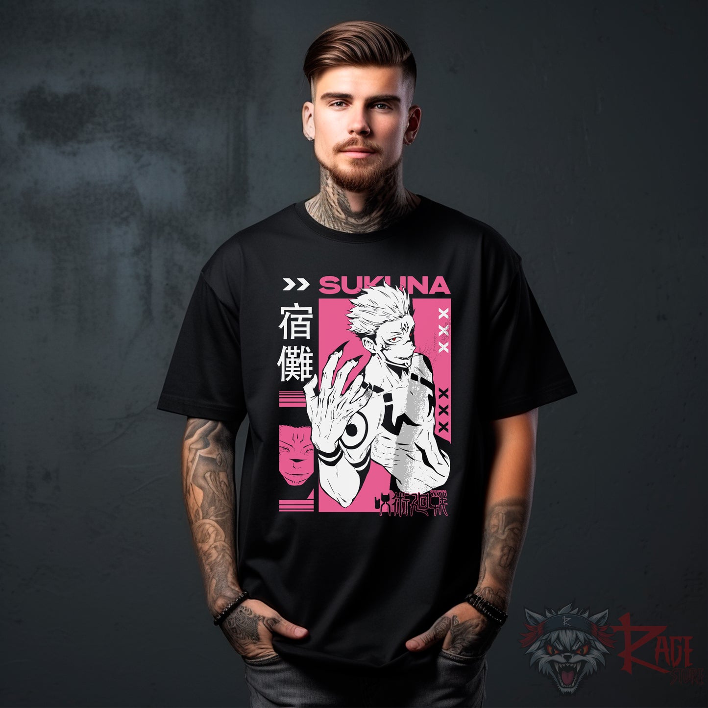 Sukuna Demon (dtg) - Jujutsu Kaisen