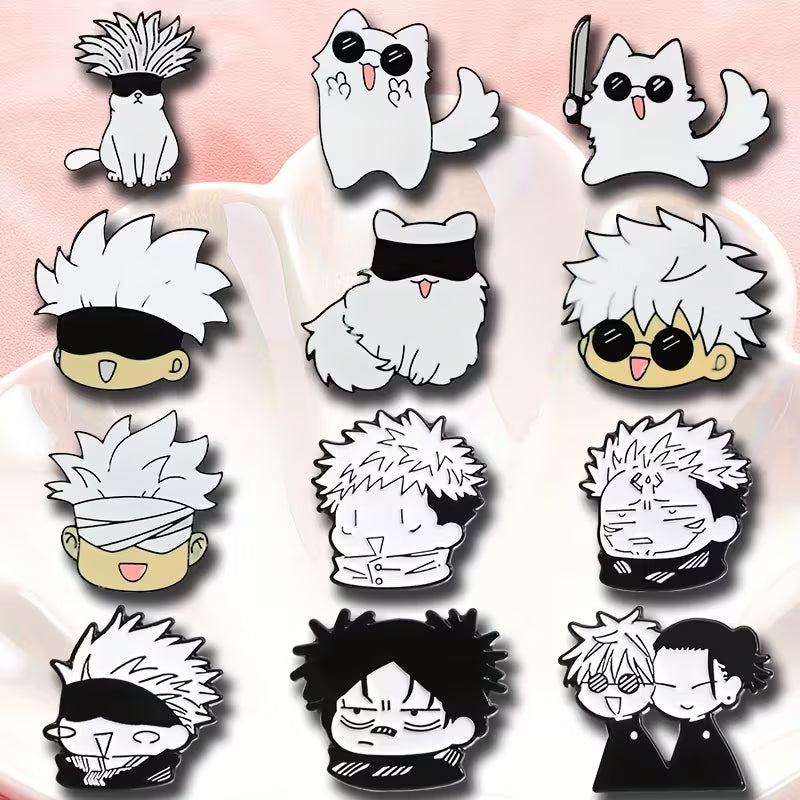 1x Pin Broche de Jujutsu Kaisen (Elige tu personaje)