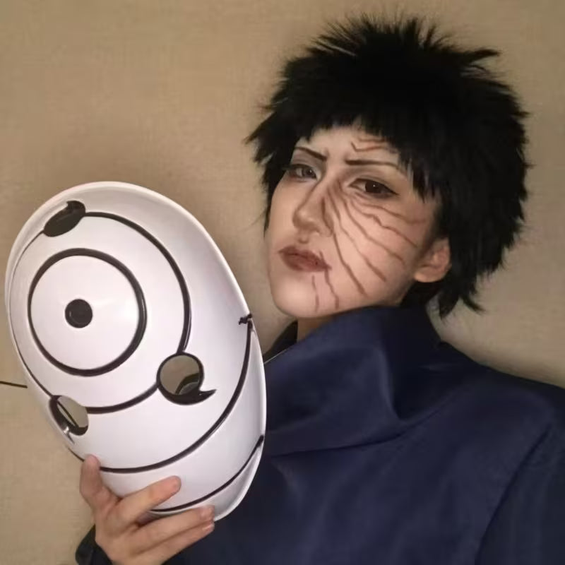 Máscara de Tobi Blanca de plástico - Obito