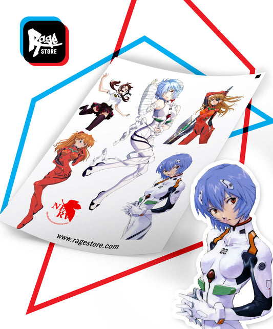 Stickers Evangelion (girls)