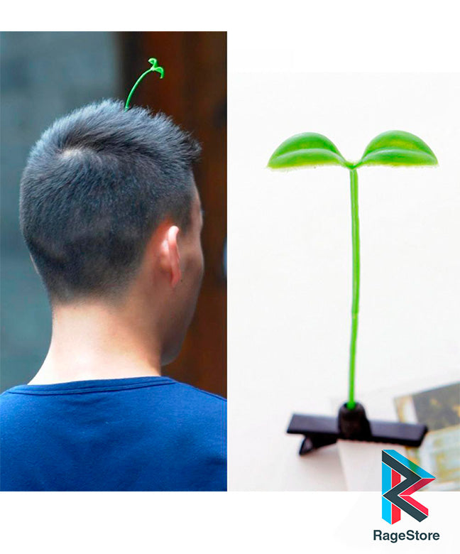 Gancho planta para cabello