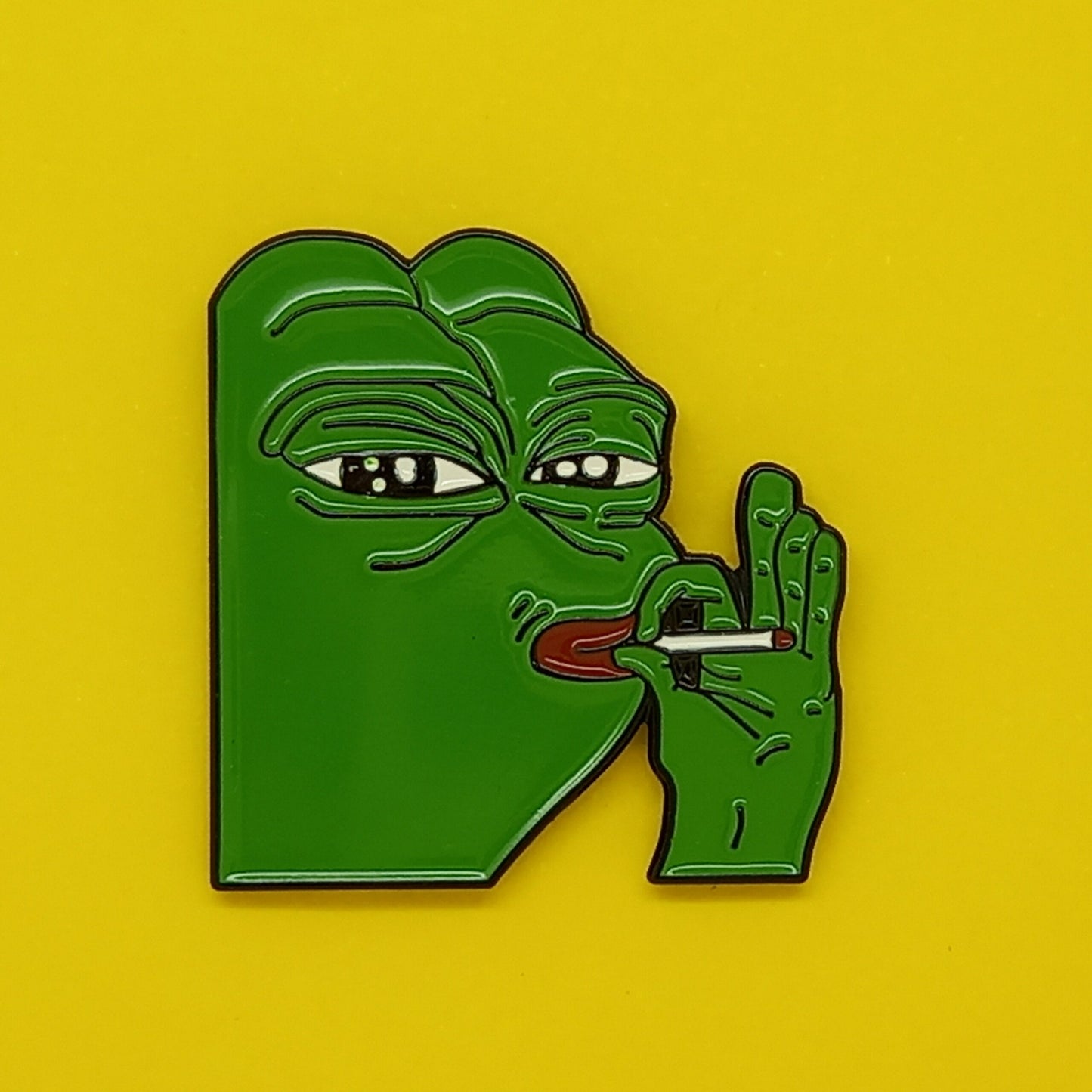 Pin rana Pepe - Broche metálico