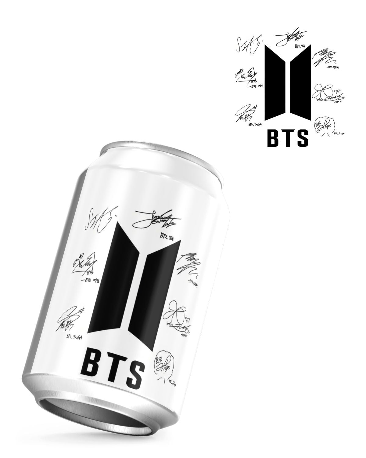 Pachón tipo lata BTS firmas