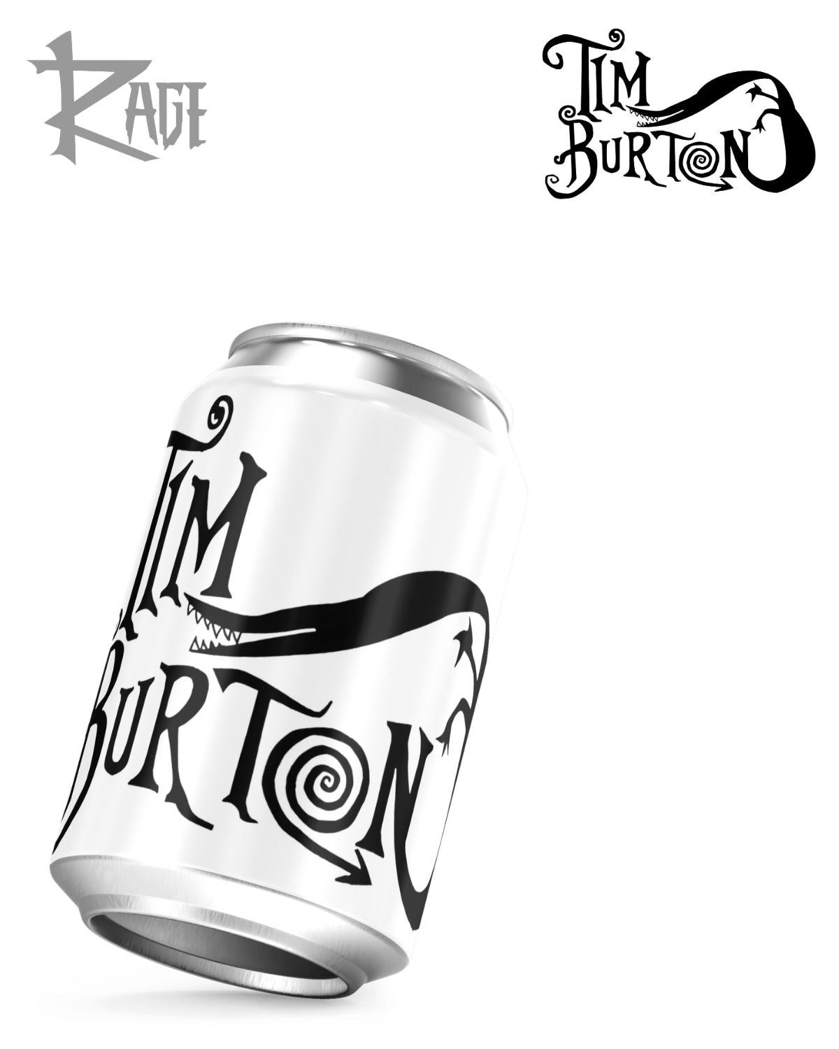 Pachón tipo lata Tim Burton