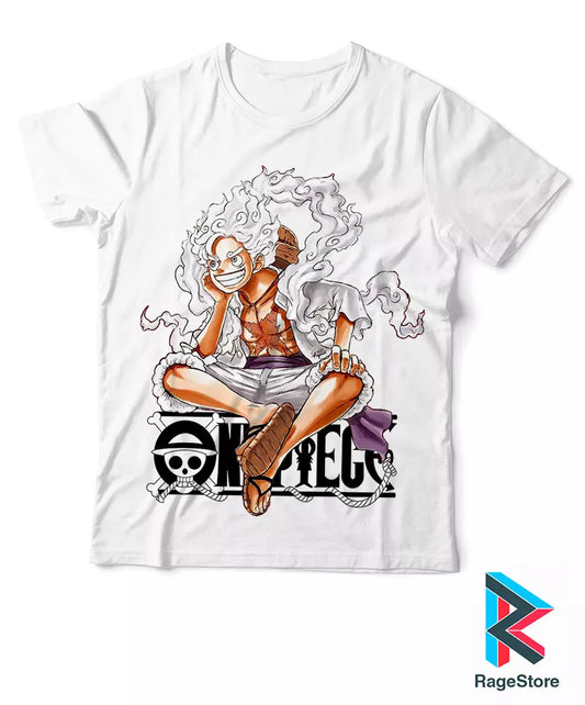 Luffy God Gear 5 - One Piece (Playera o Blusa)