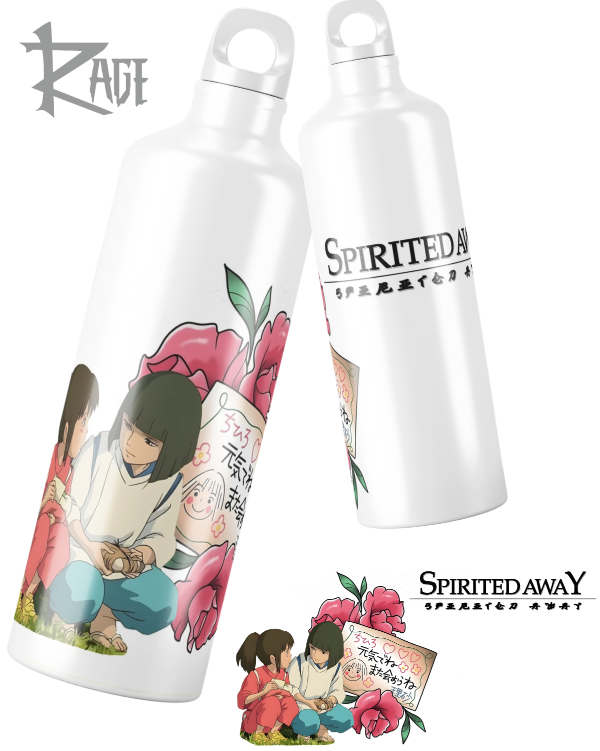 Pachón deportivo El Viaje de Chihiro (500mL y 750mL)