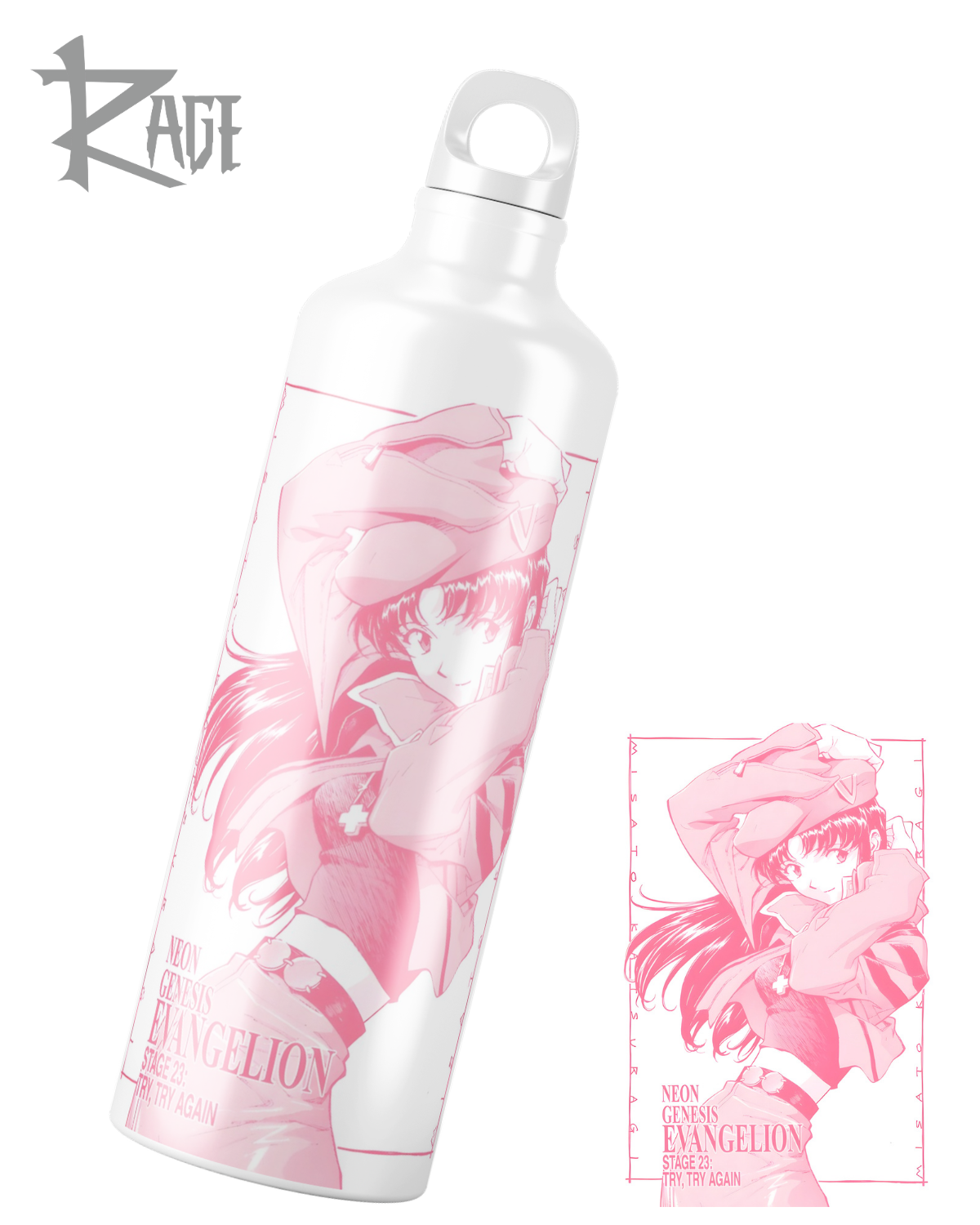 Pachón deportivo de Misato Katsuragi (500mL y 750mL)