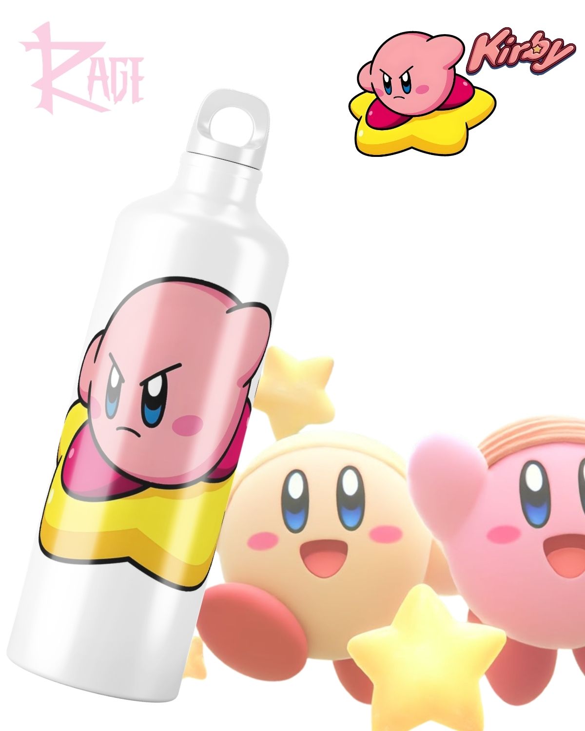 Pachón deportivo de Kirby estrella (500mL y 750mL)