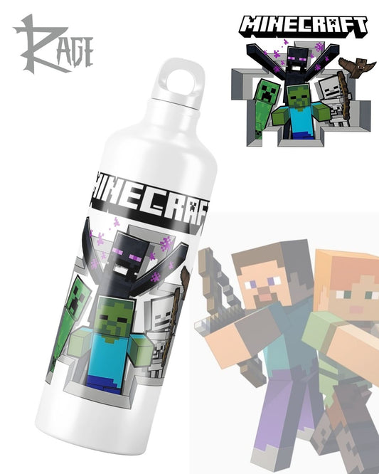 Pachón deportivo de Minecraft (500mL y 750mL)