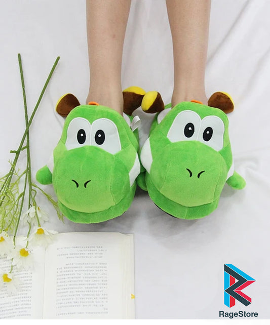 Pantuflas de Yoshi