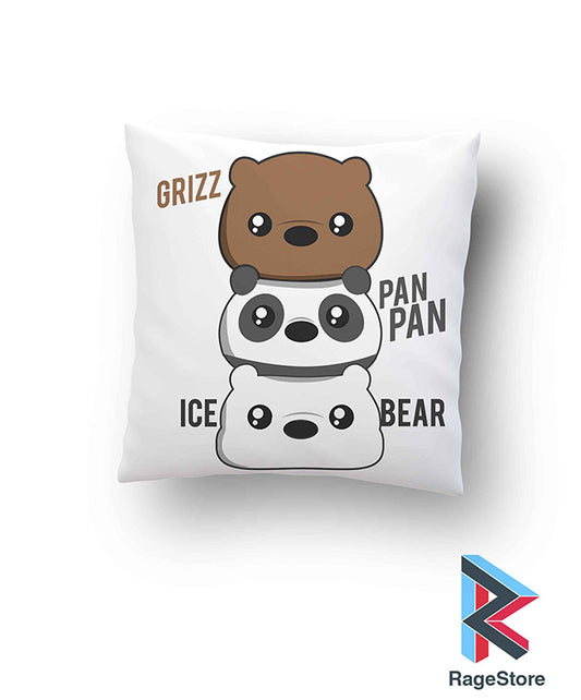 Almohada We bare bears chibi