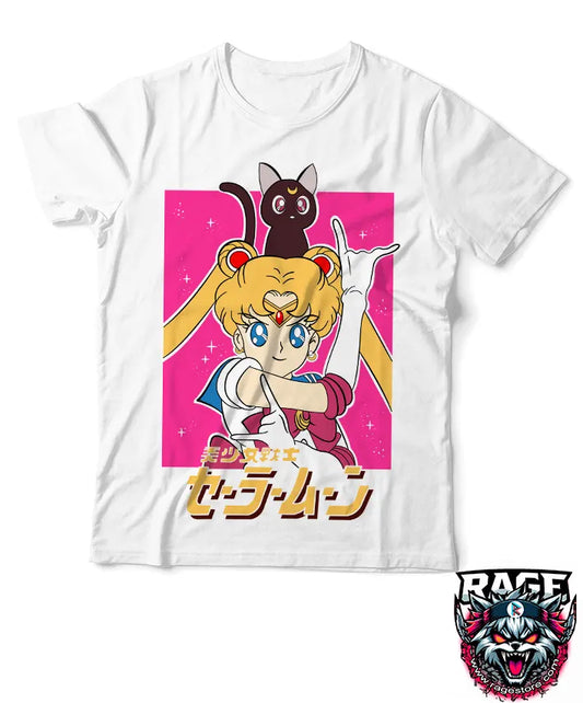 Serena y Luna - Sailor Moon (Playera o Blusa)