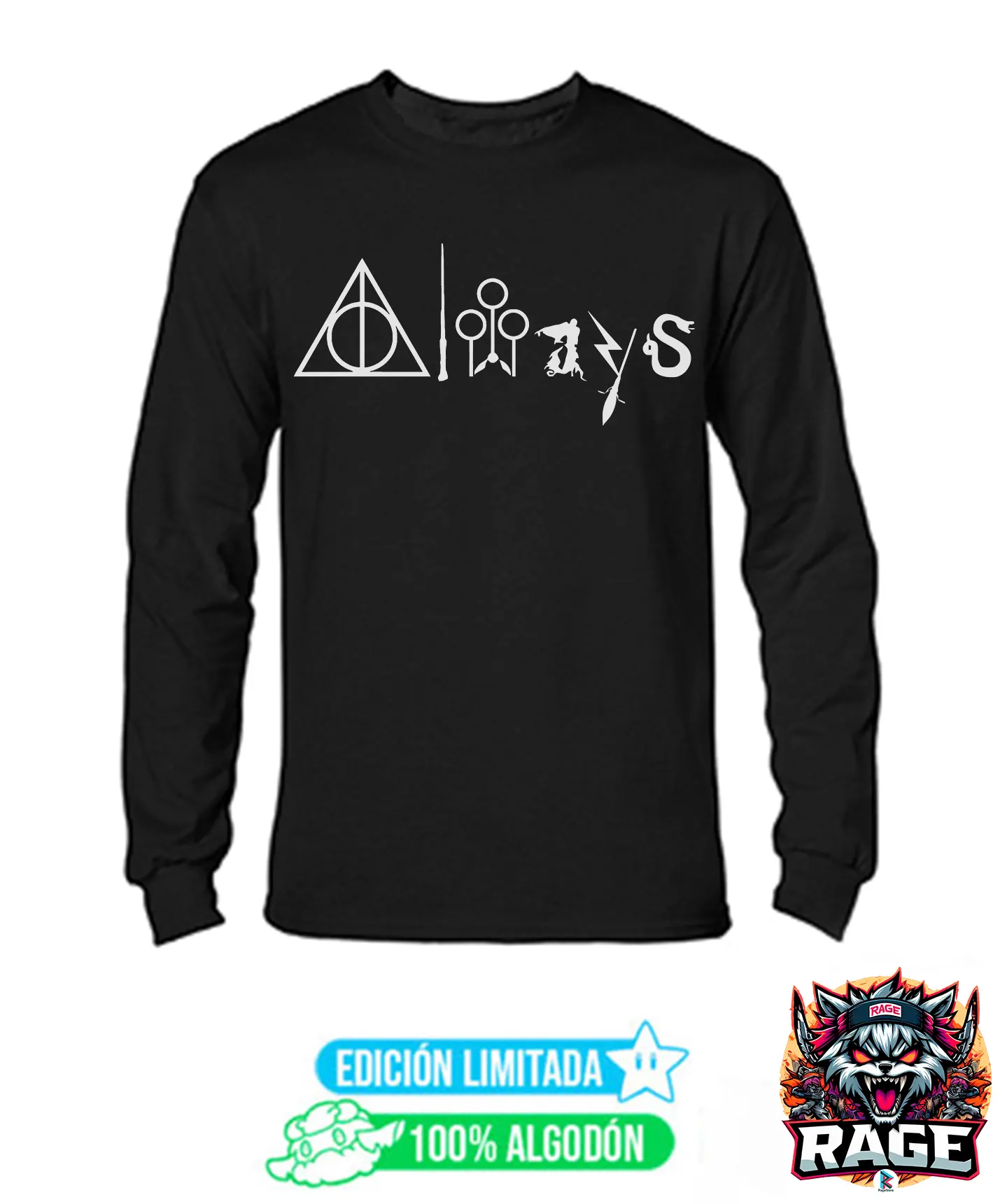 Always - Harry Potter (playera manga larga)