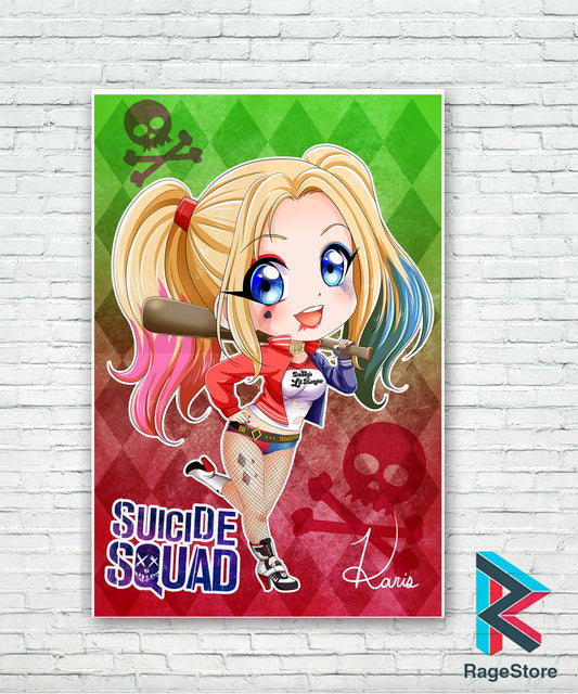 Poster Harley Quinn fanart