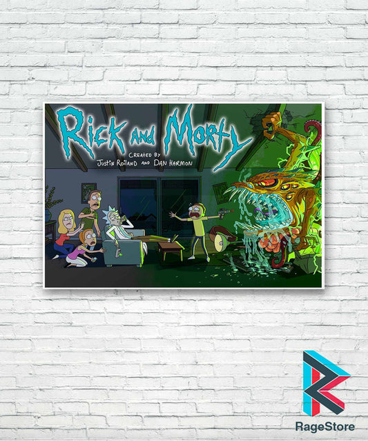 Poster Rick y Morty show