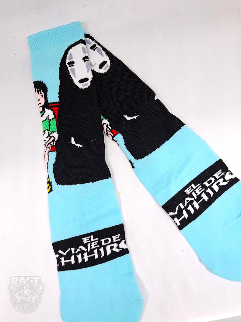Calcetines de Sin Cara (celestes)