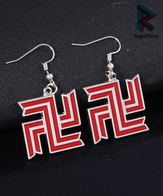 2x aretes de logo Kanto Manji gang - Tokyo Revengers