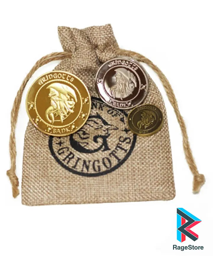 Monedas de Harry Potter - Banco de Gringotts