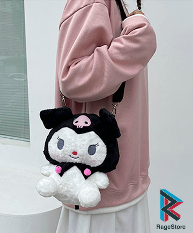 Bolsa Kuromi (peluche)