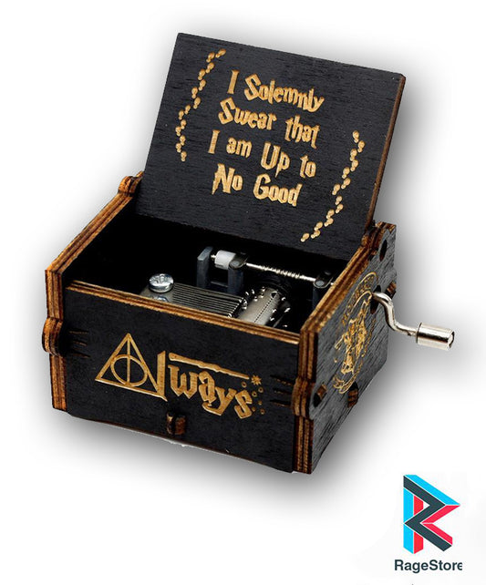 Caja musical inspirada en Harry Potter