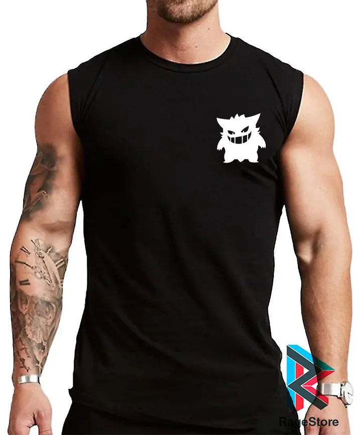 Camiseta Gengar fantasma blanco (Algodón)