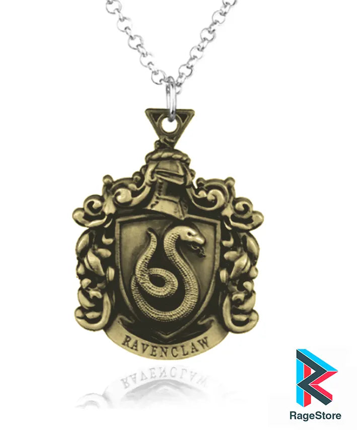 Collar escudo de Slytherin /Ravenclaw Harry Potter