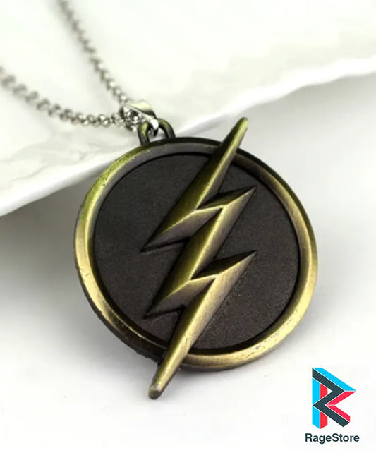 Collar The Flash color bronce