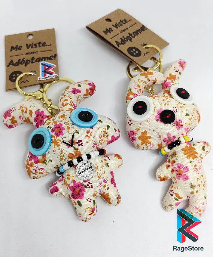 1x Fogly - Llavero Mascota de peluche (estilo al azar)