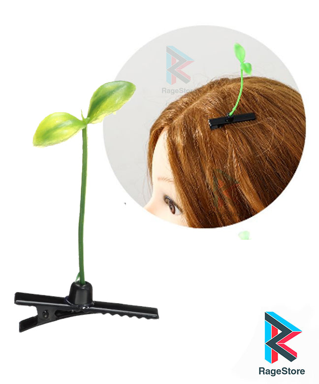 Gancho planta para cabello