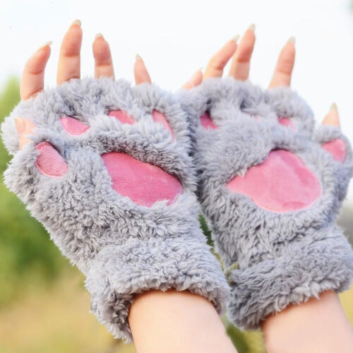 Guantes de gato sin dedos