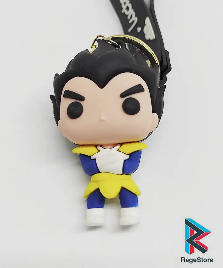 Llavero Vegeta Saiyajin chibi