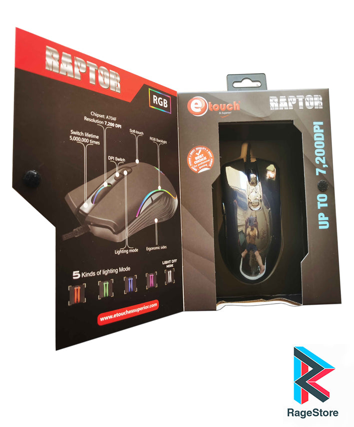 Mouse Raptor Gaming - 805G