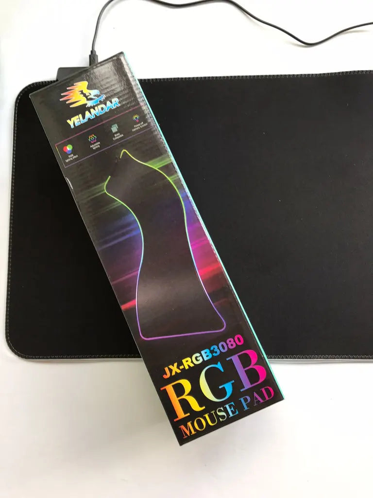 MousePad LED RGB negro XXL